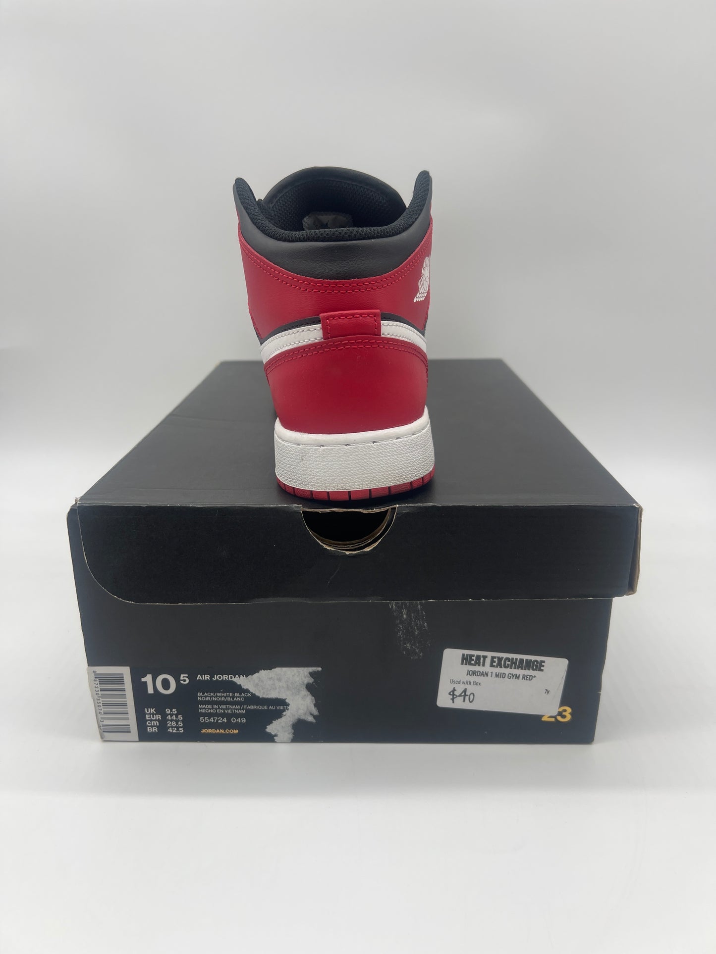 Jordan 1 Mid Gym Red*
