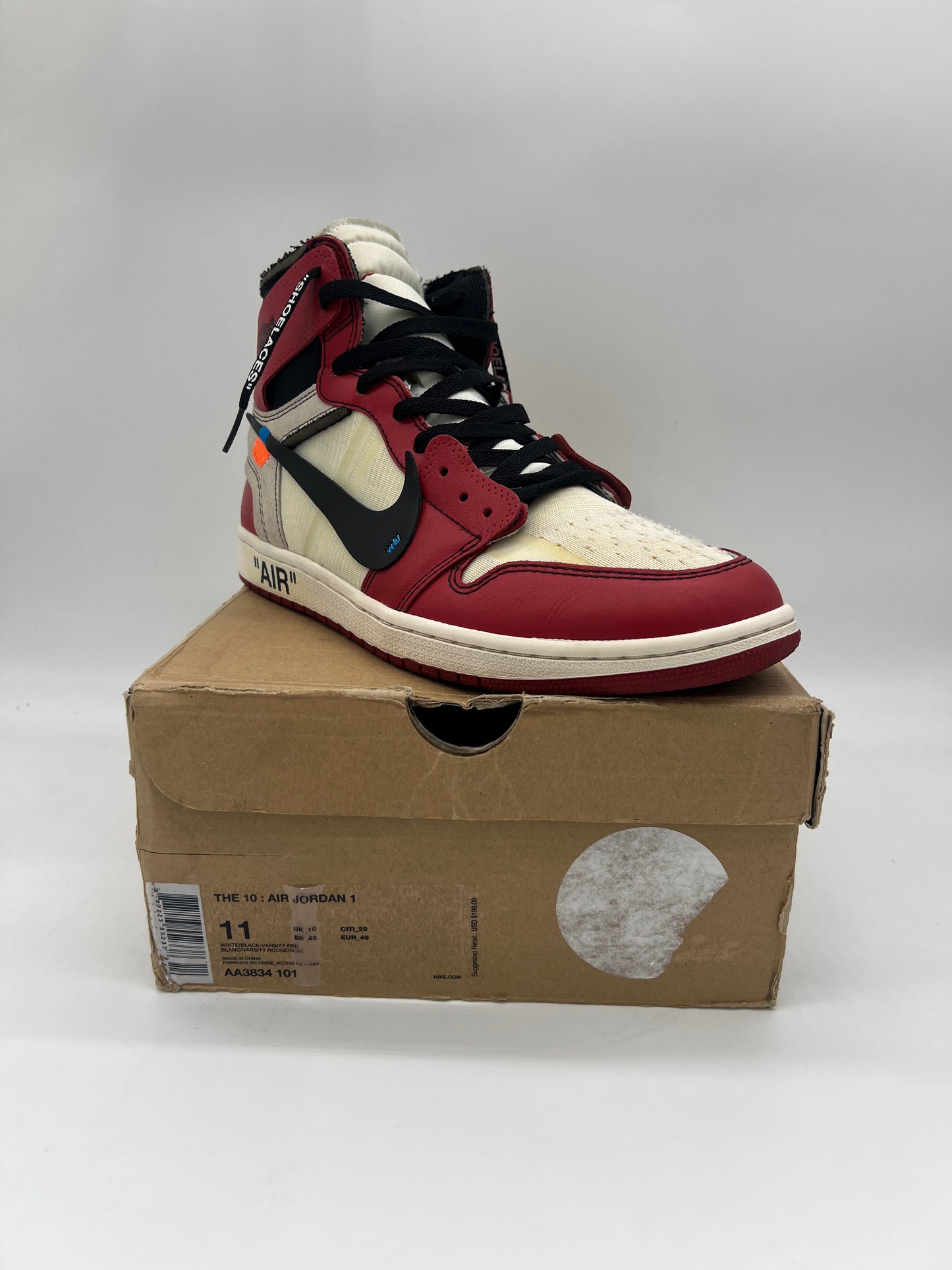 Jordan 1 Chicago Off-White "The 10"