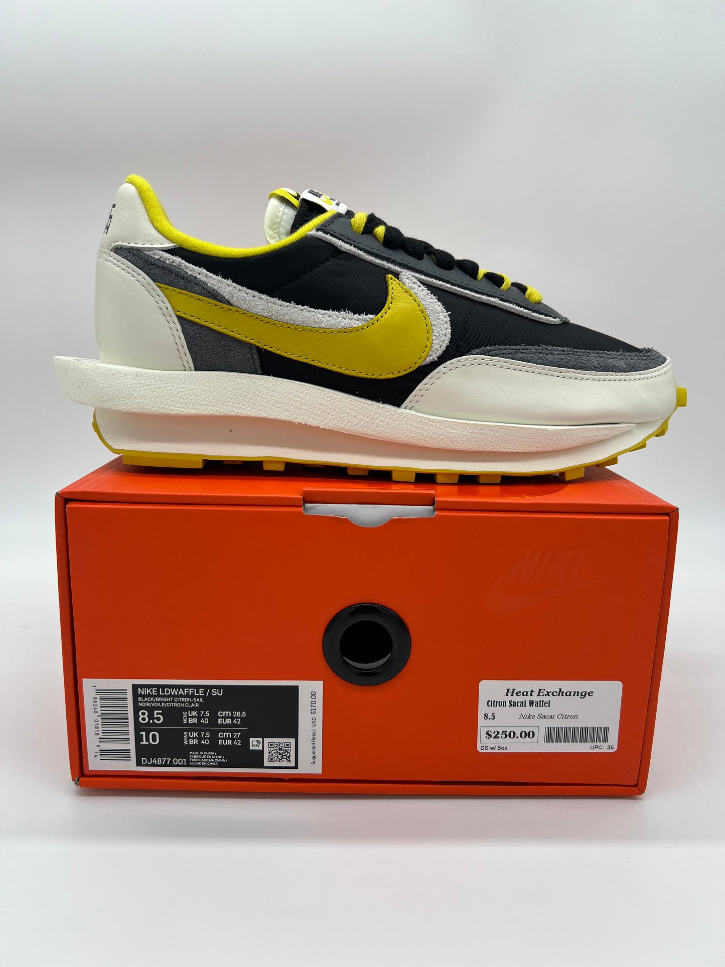 Citron Sacai Waffel-DS w/ Box : 8.5