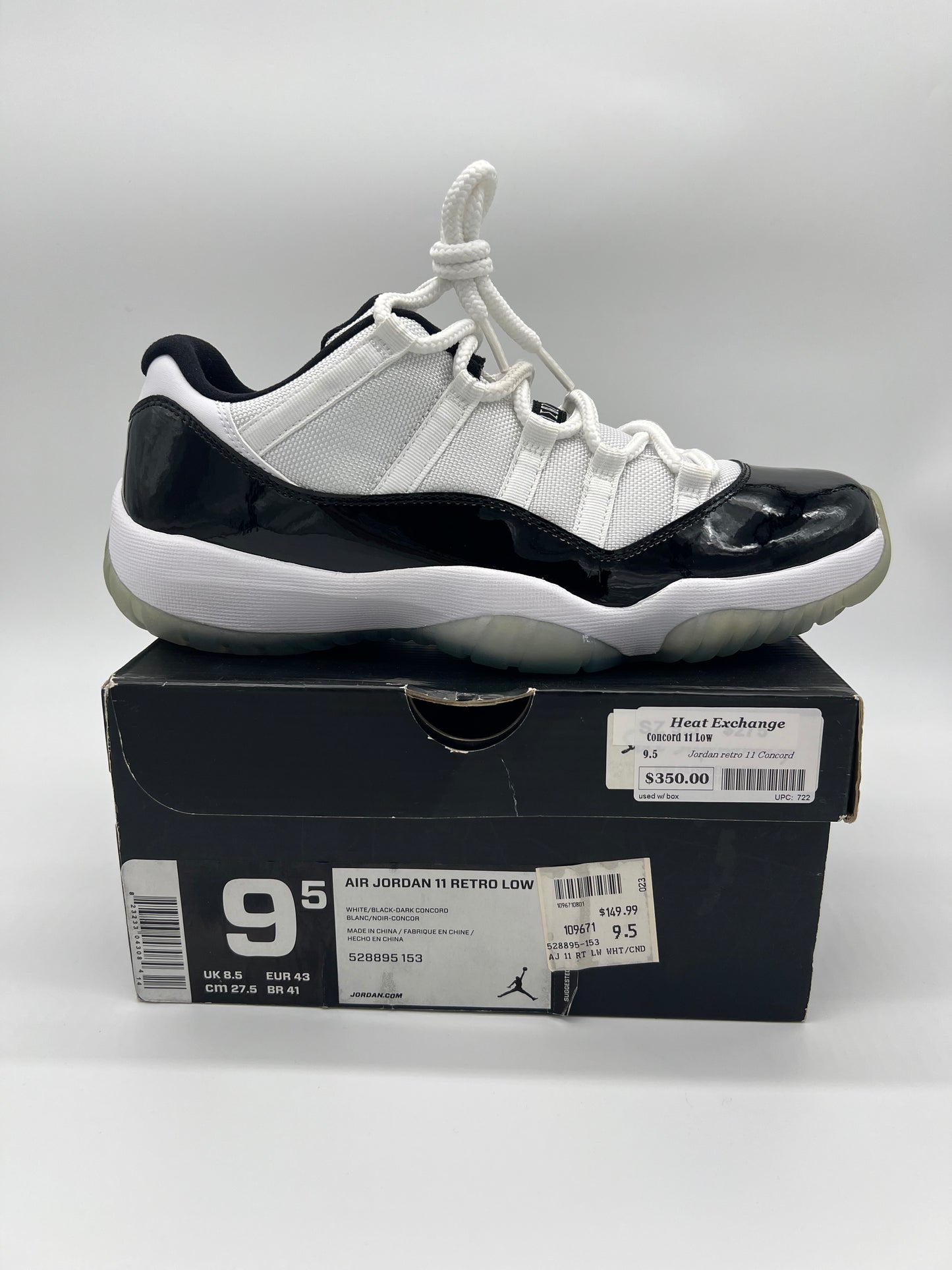 Concord 11 Low-used w/ box : 9.5