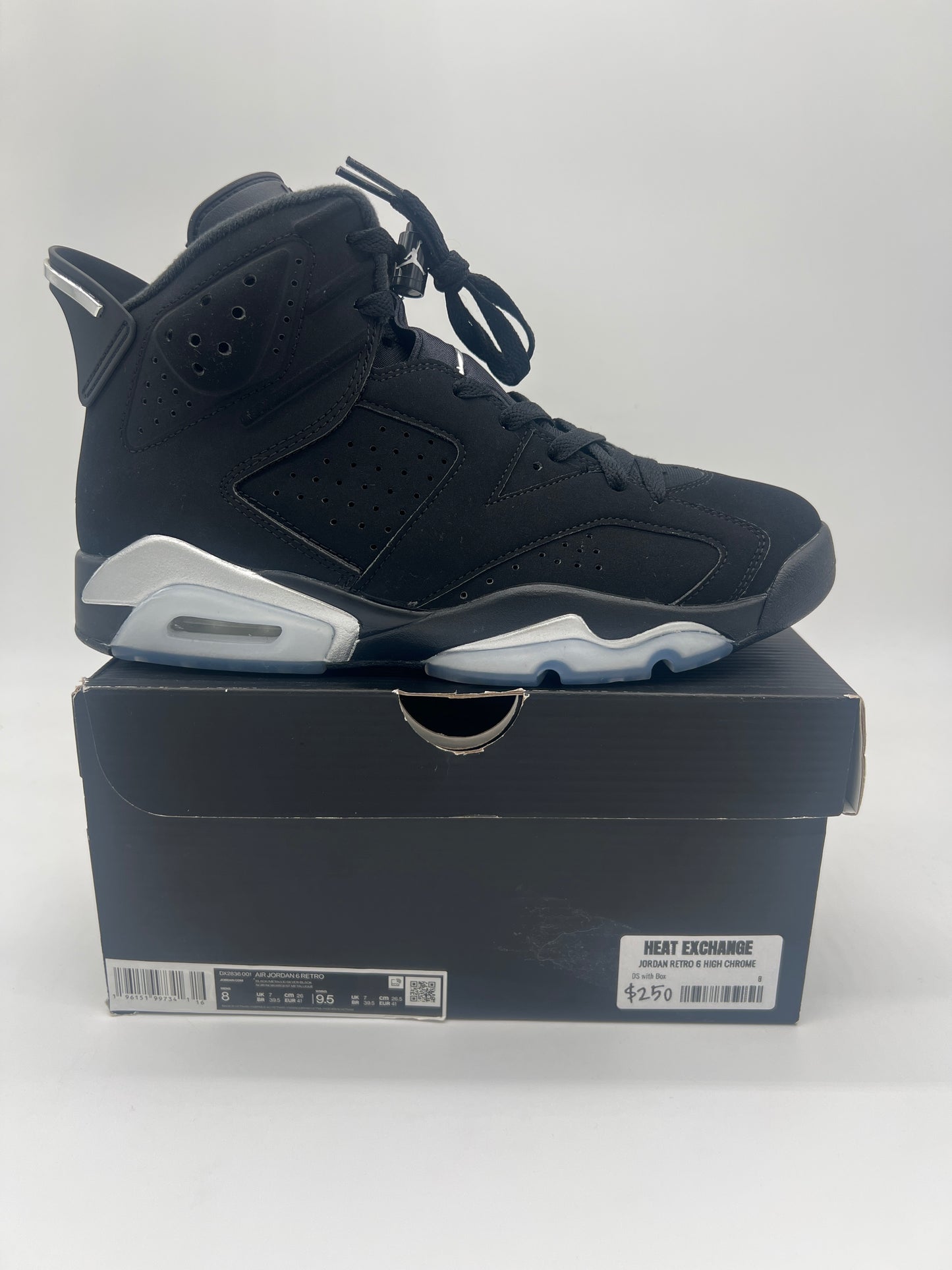 Jordan Retro 6 High Chrome
