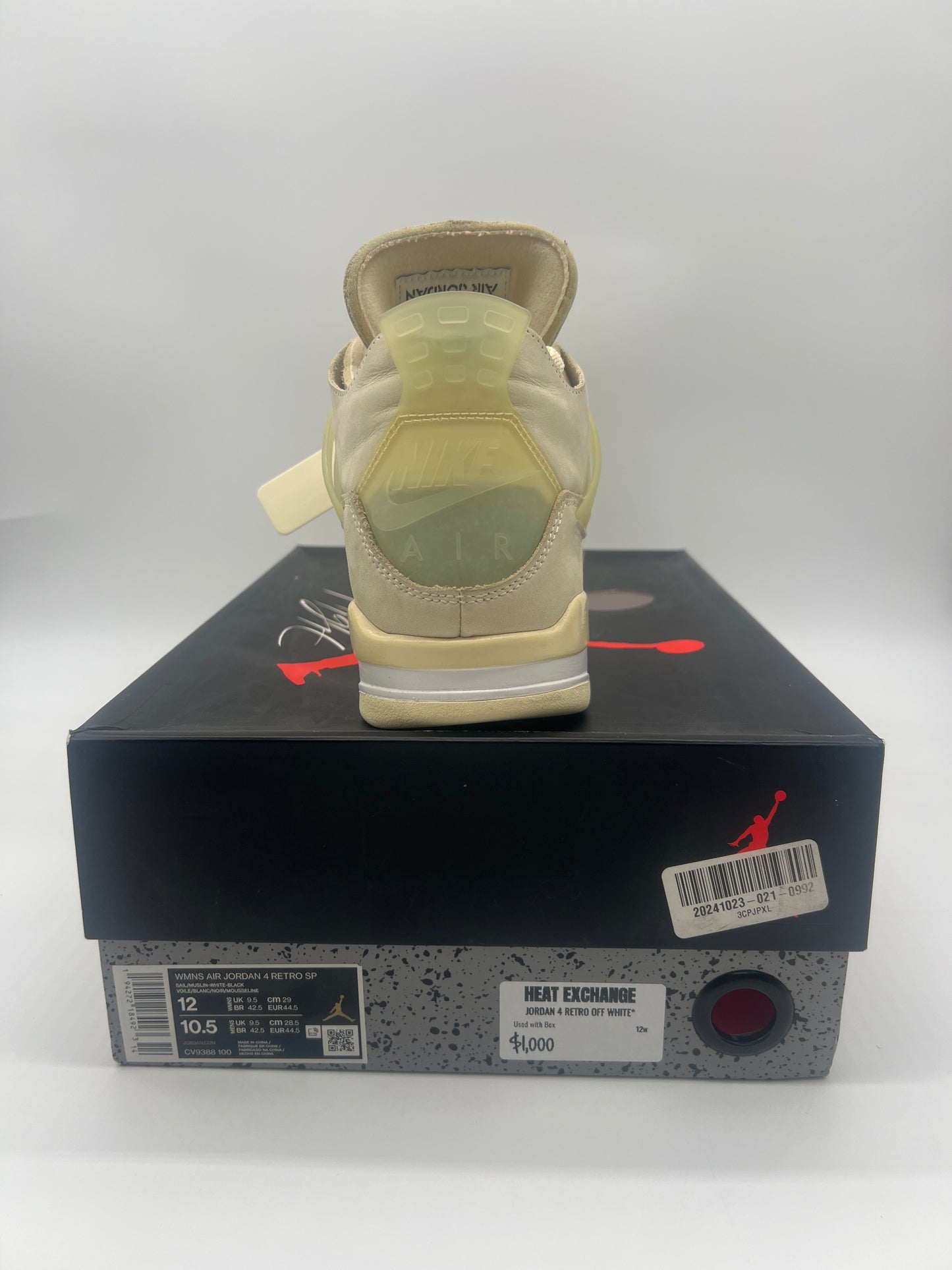 Jordan 4 Retro Off White*