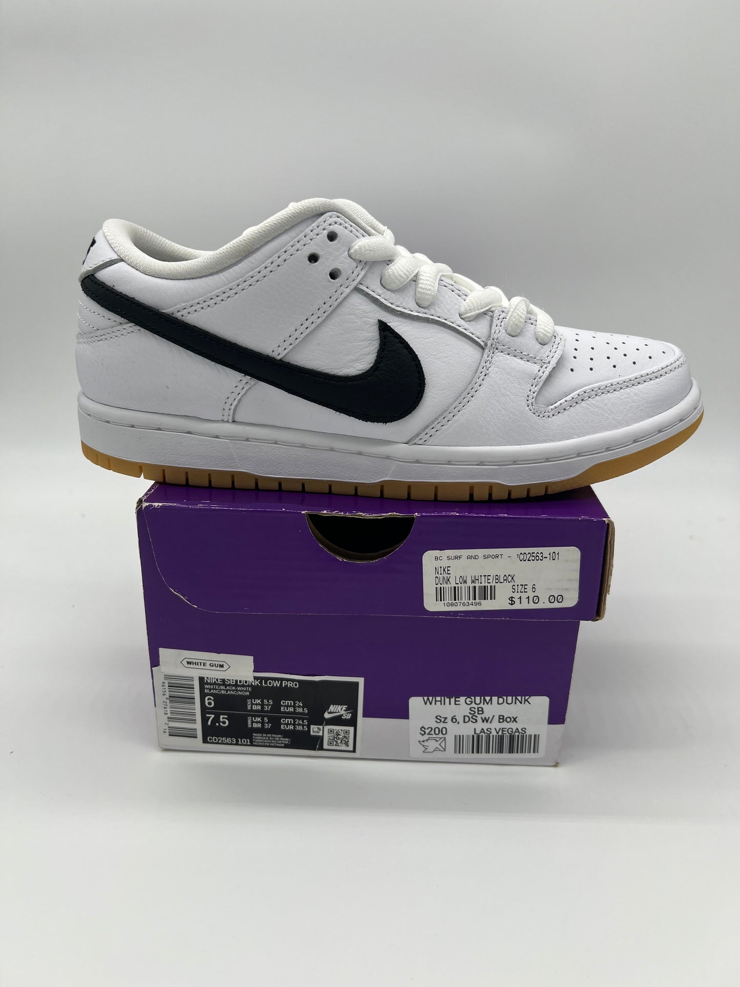 White Gum Dunk SB