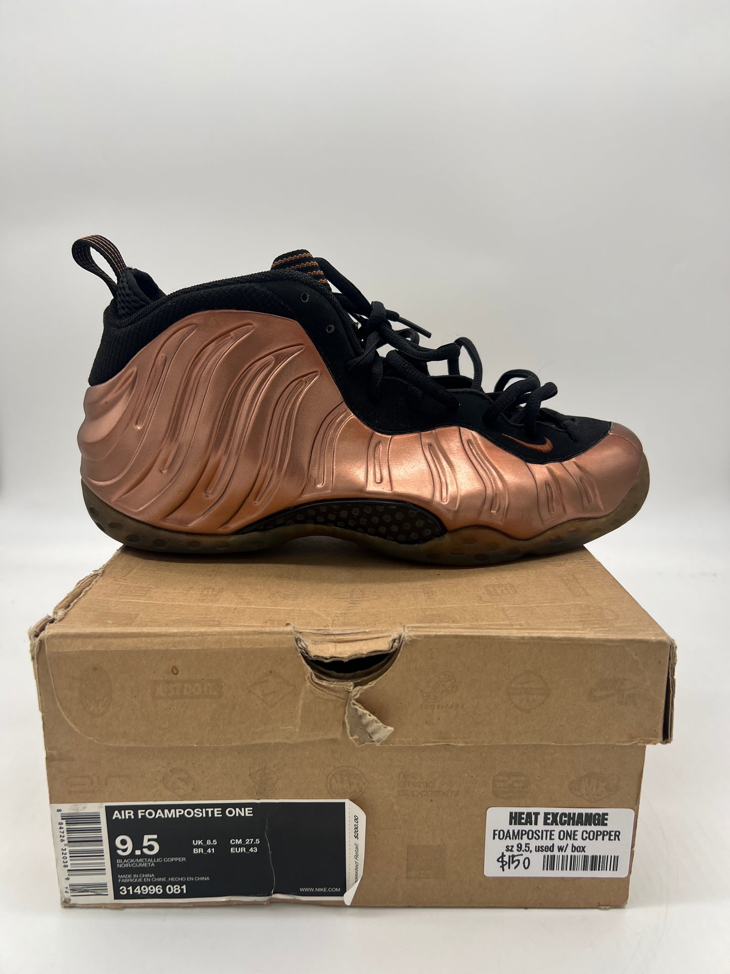Foamposite One Copper