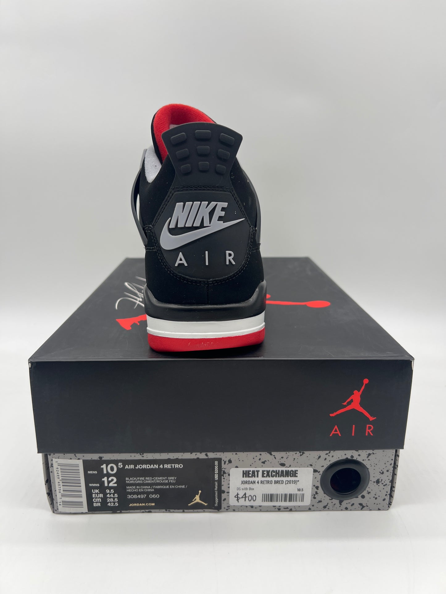 Jordan 4 Retro Bred (2019)*