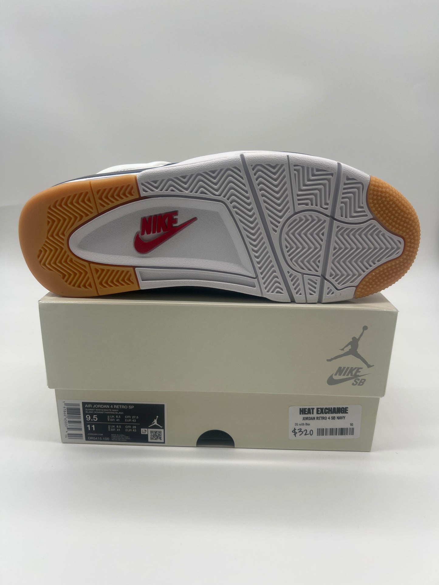 Jordan Retro 4 SB Navy