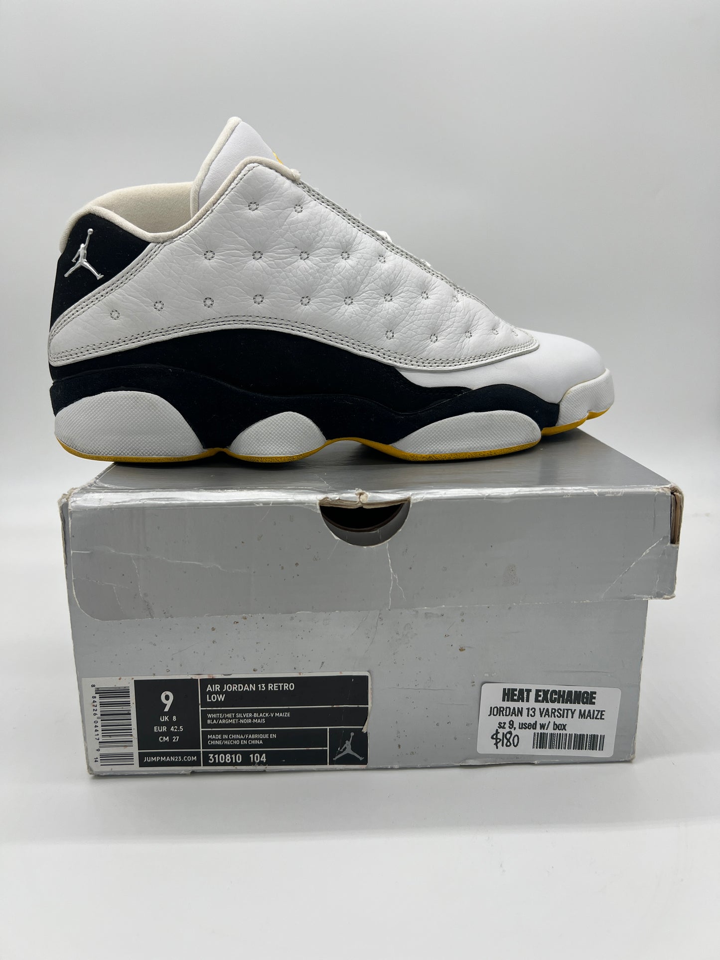 Jordan 13 Varsity Maize
