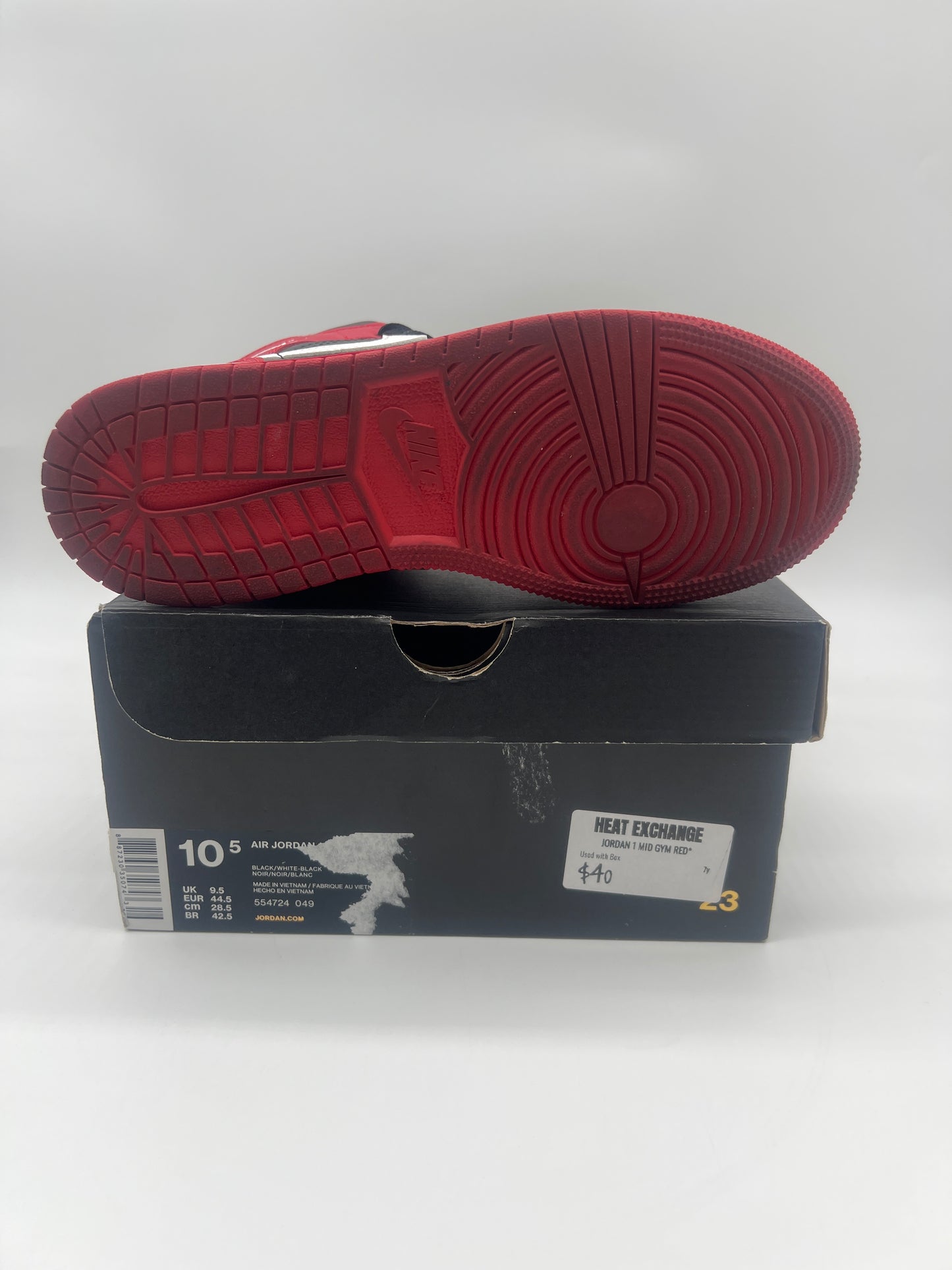 Jordan 1 Mid Gym Red*