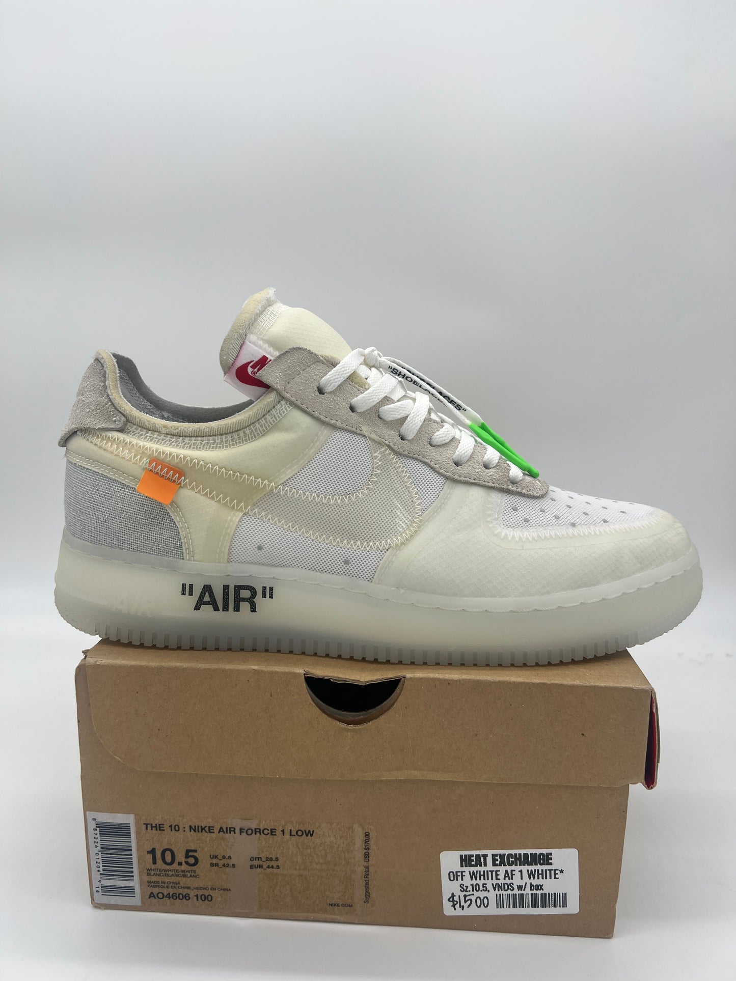 Off White AF 1 White*