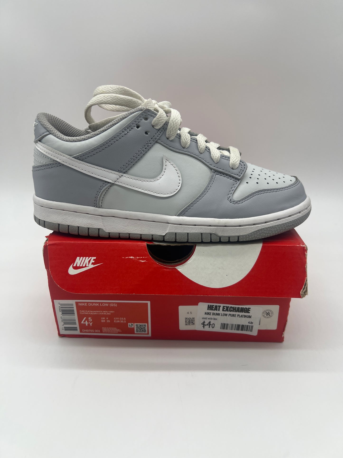 Nike Dunk Low Pure Platinum