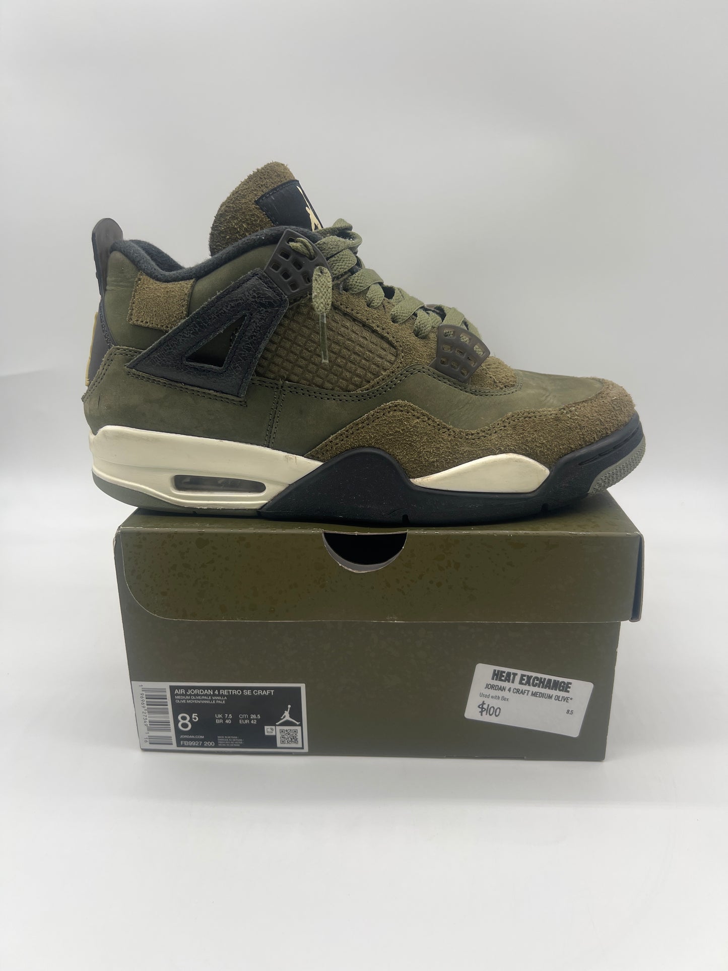 Jordan 4 Craft Medium Olive*