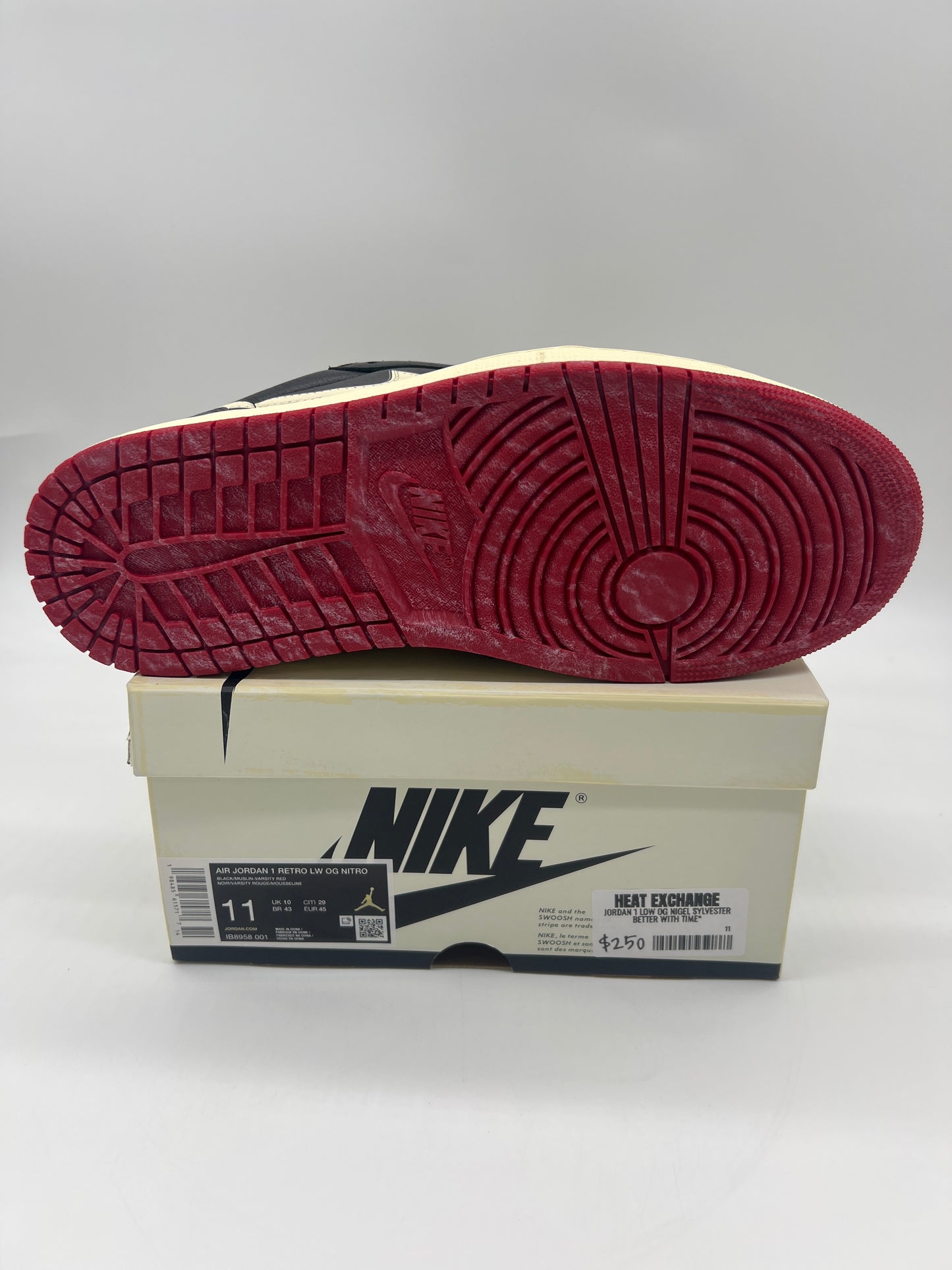 Jordan 1 Low OG Nigel Sylvester Better With Time*