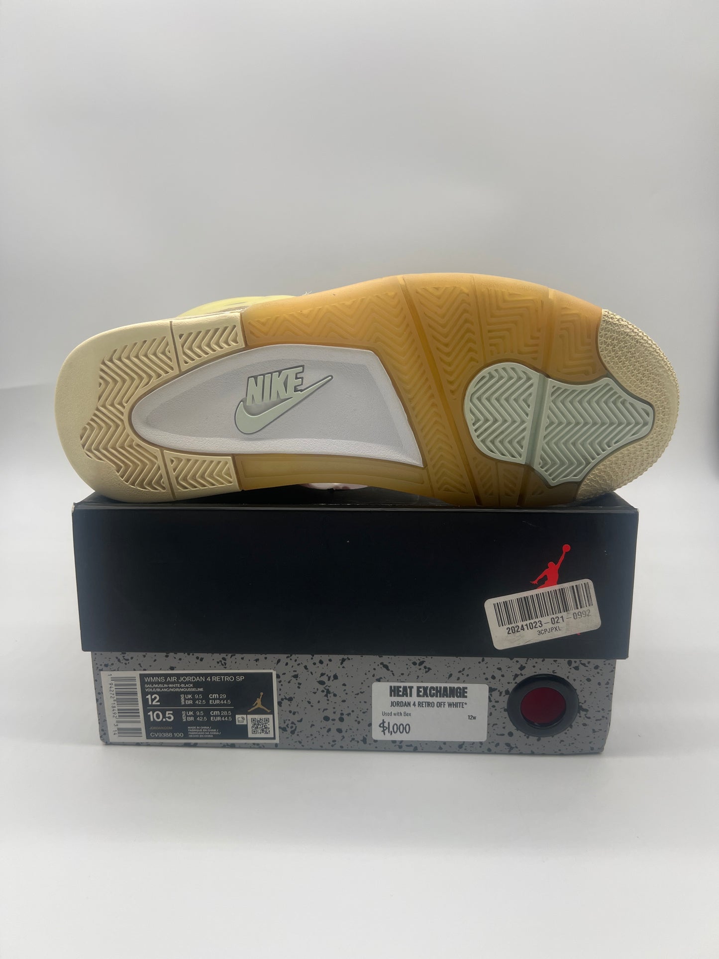 Jordan 4 Retro Off White*
