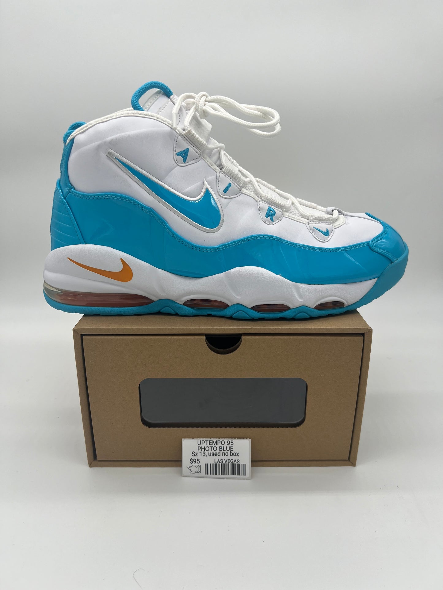 Uptempo 95 Photo Blue