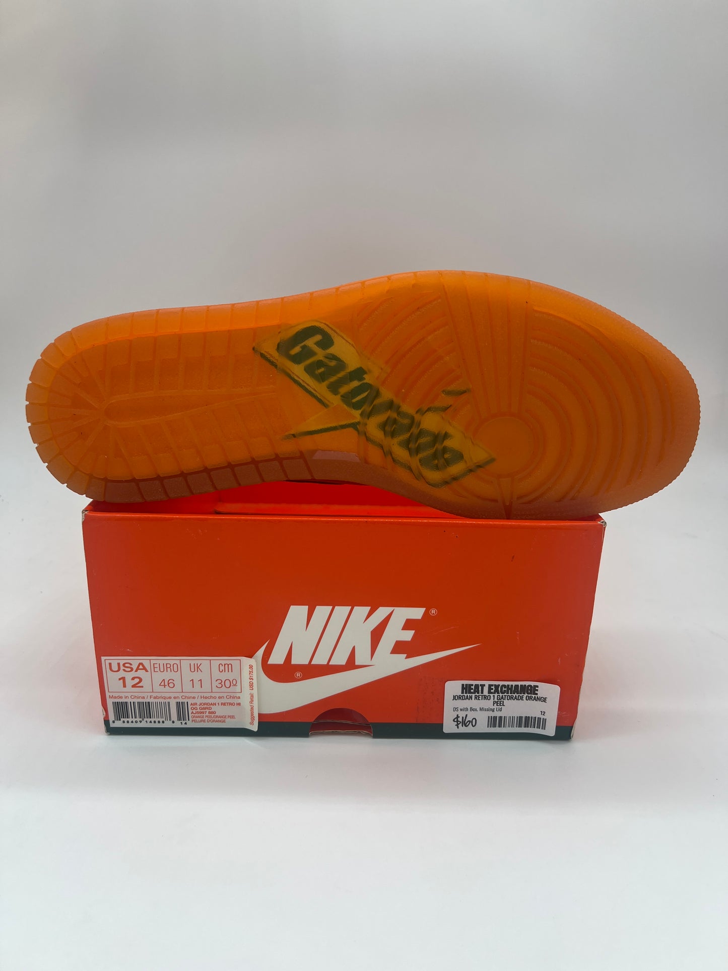 Jordan Retro 1 Gatorade Orange Peel