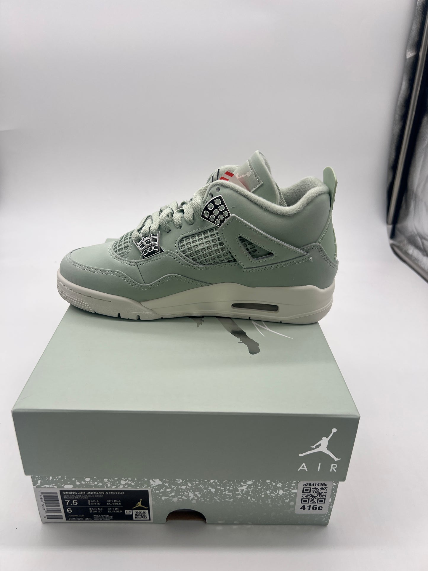 Jordan Retro 4 Sea Foam