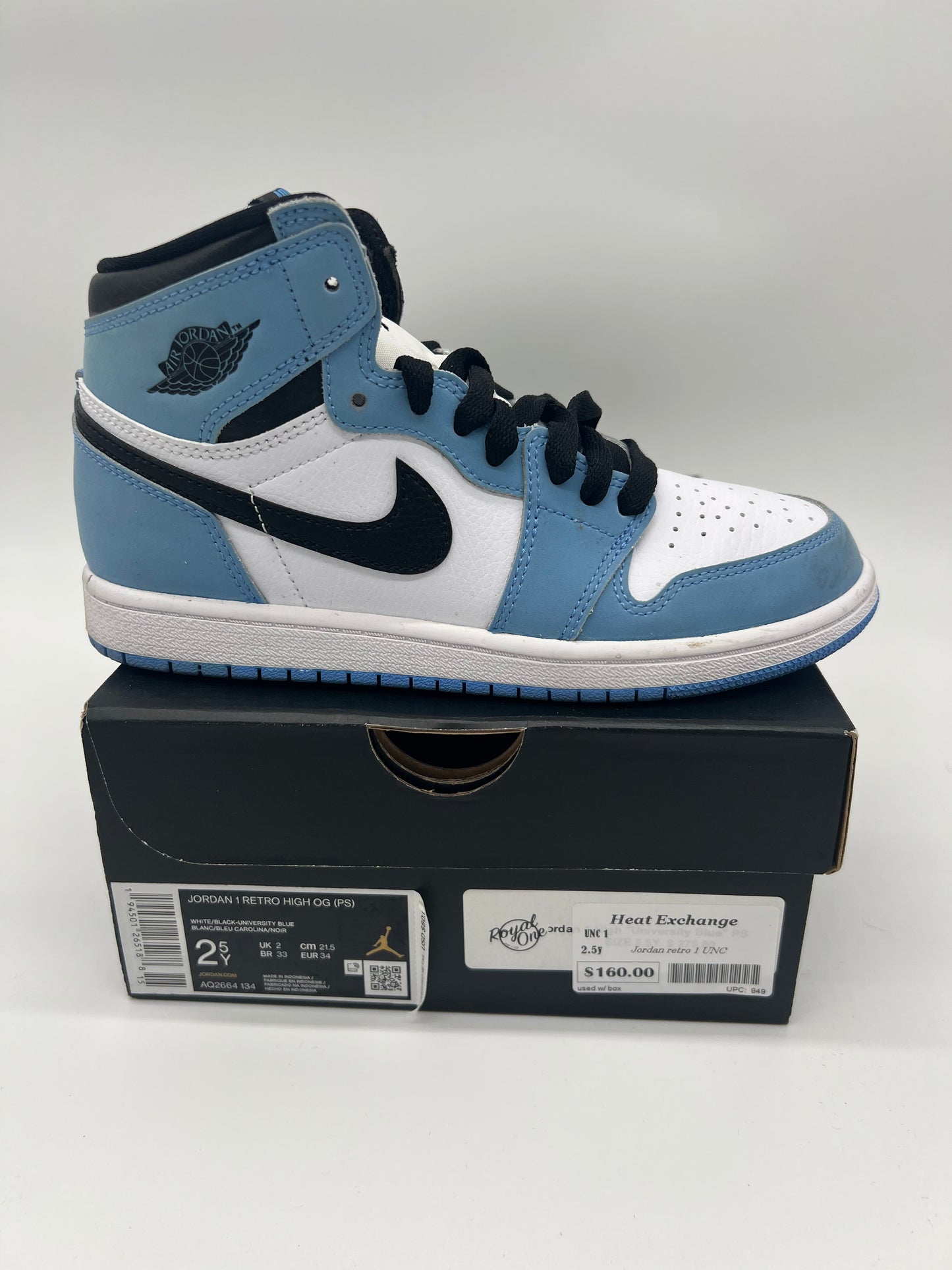 Jordan 1 Retro High OG University Blue (UNC)