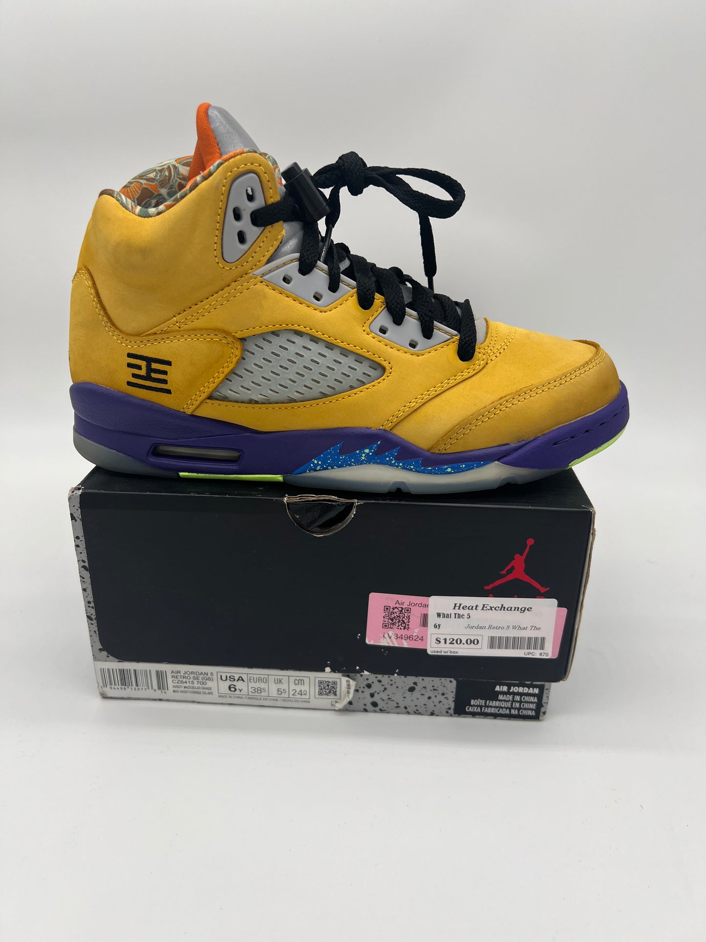 Jordan Retro 5 What The