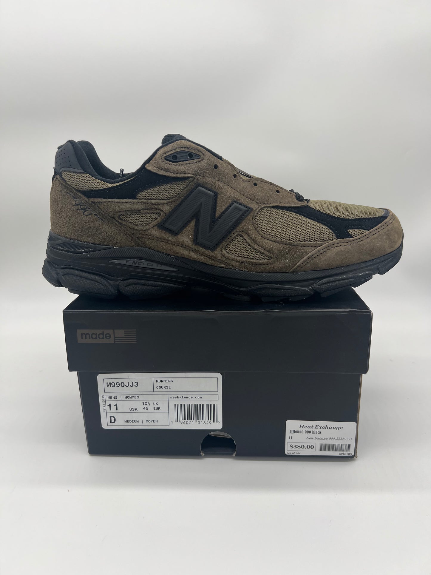 JJJJound 990 black-DS w/ Box : 11