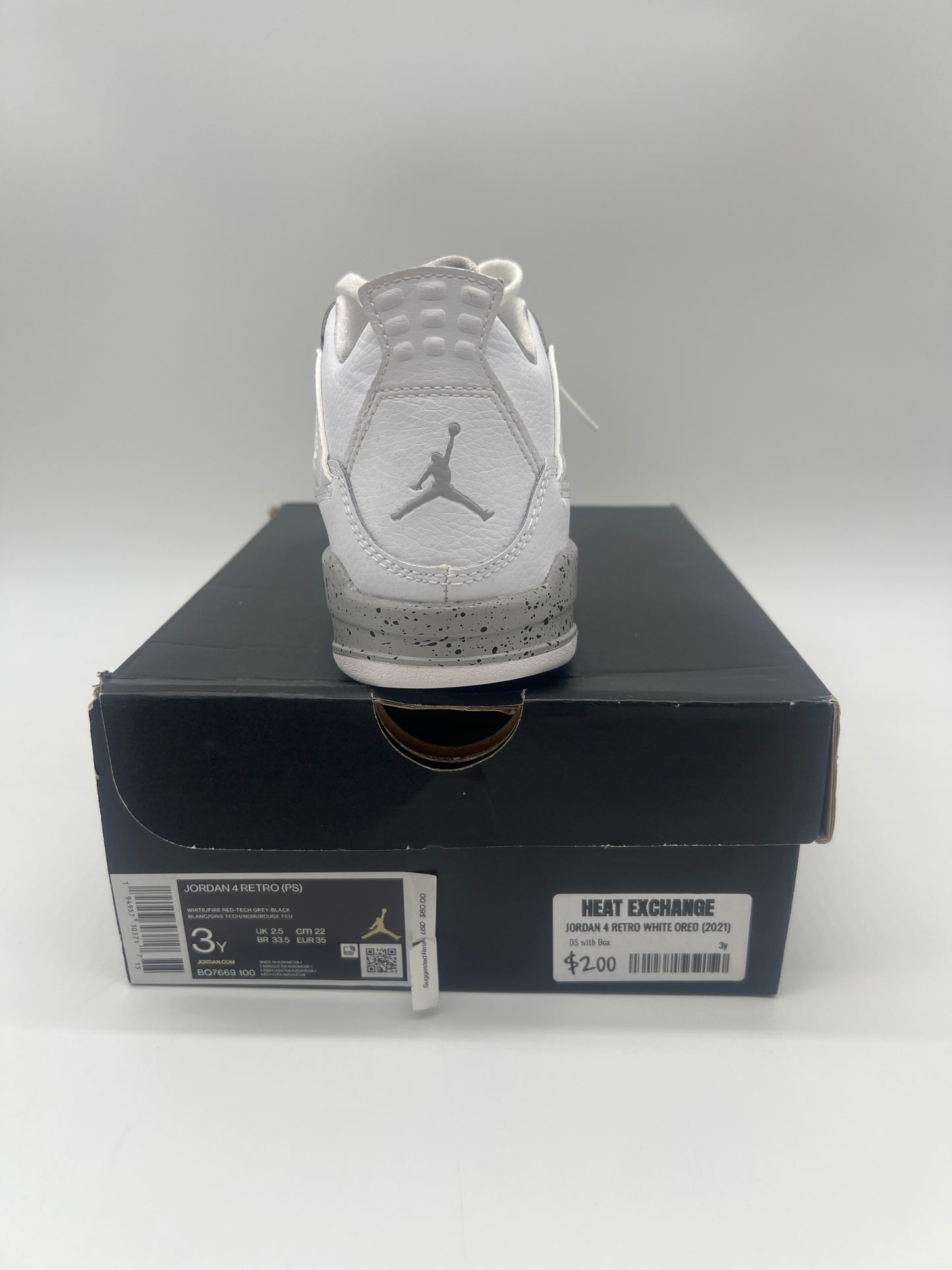 Jordan 4 Retro White Oreo (2021)