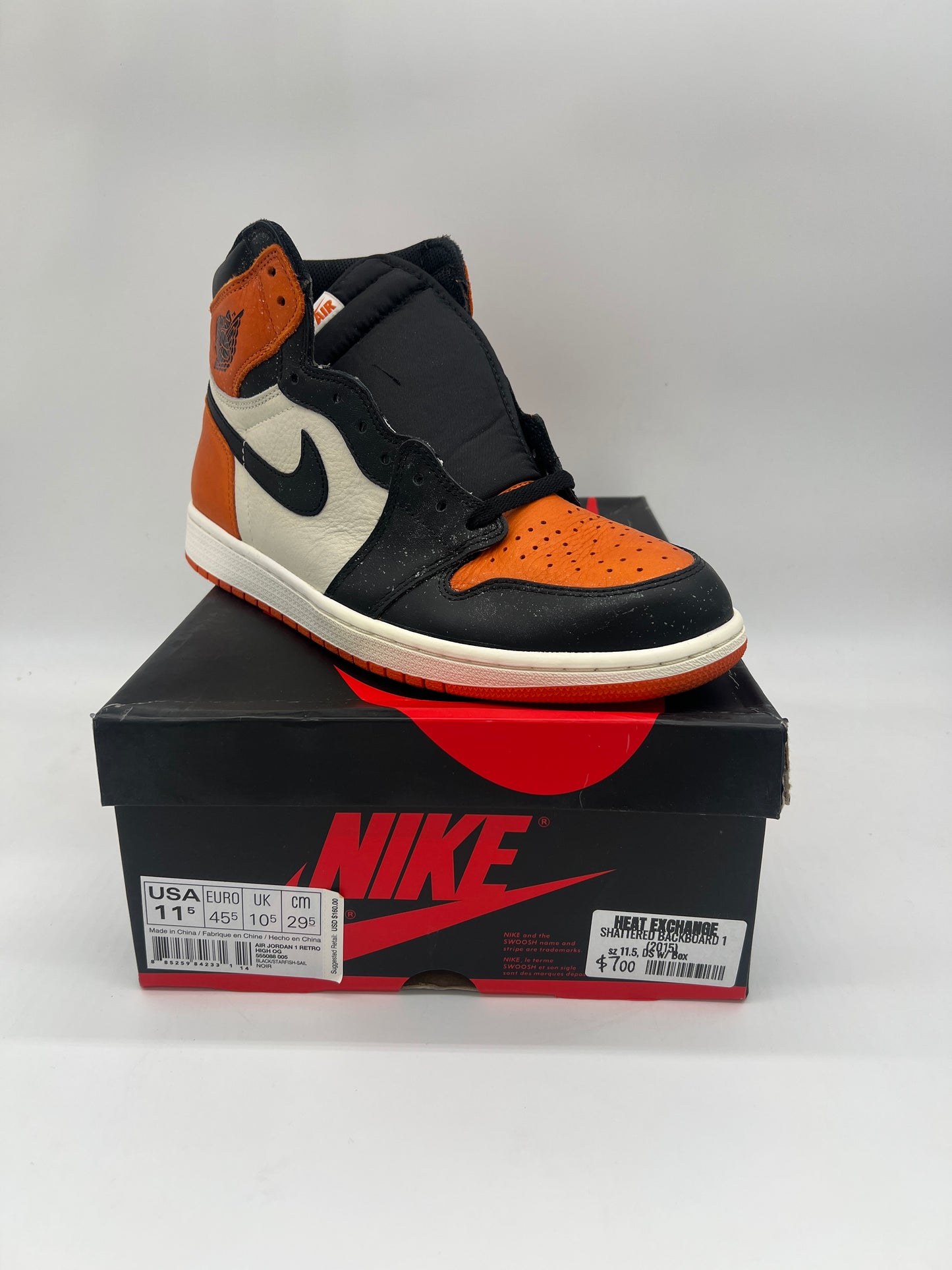 Jordan 1 Retro High Shattered Backboard