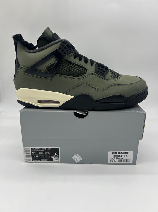 Jordan Retro 4 Undefeated