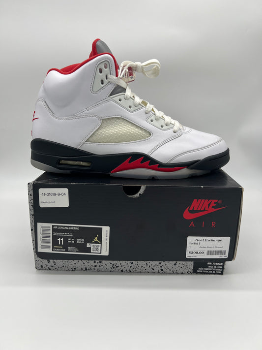 Jordan 5 Retro Fire Red Silver Tongue (2020)