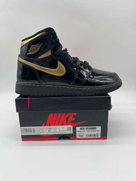 Jordan Retro 1 Black Metallic Gold