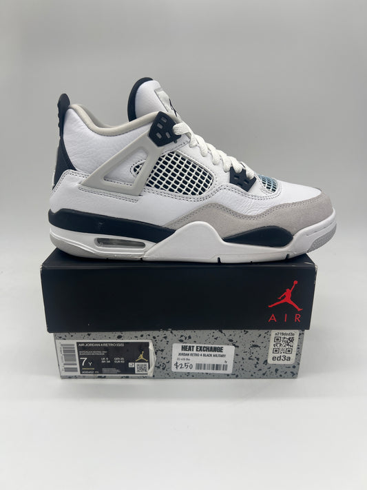 Jordan Retro 4 Black Military