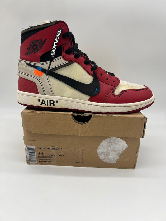 Jordan 1 Chicago Off-White "The 10"