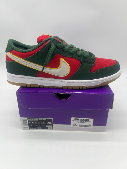 Nike SB Dunk Low Pro PRM Seattle Supersonics*
