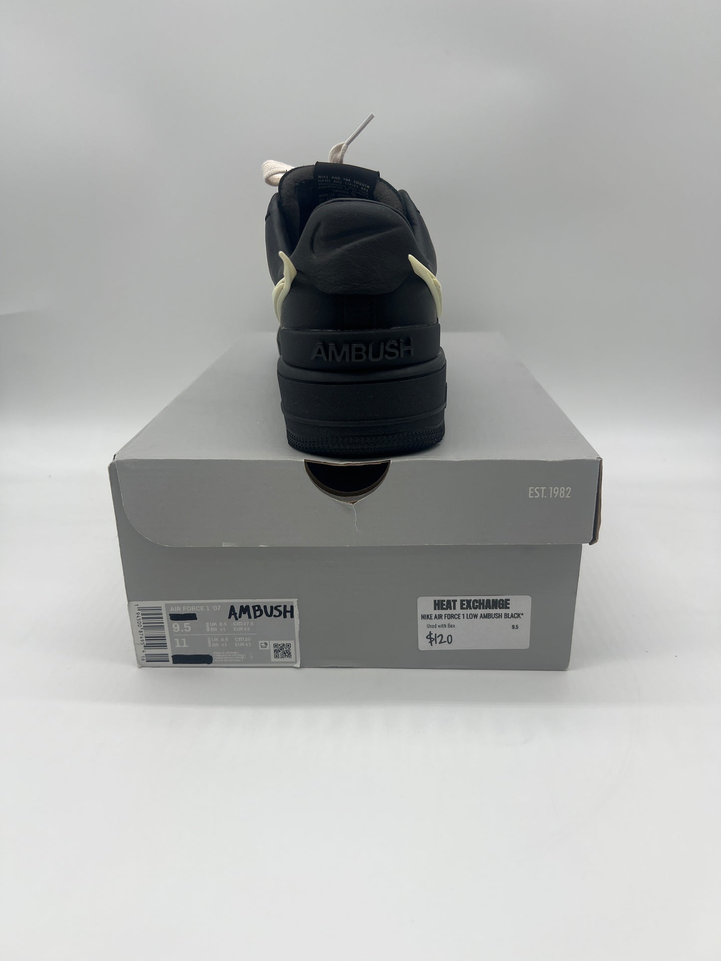 Nike Air Force 1 Low Ambush Black*