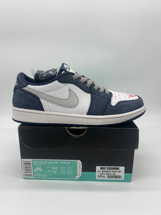 Aj 1 Midnight Navy Sb*