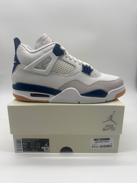 Jordan Retro 4 SB Navy