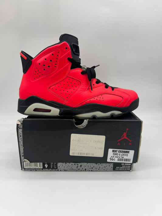 Jordan Retro 6 Infrared Toro (2013)