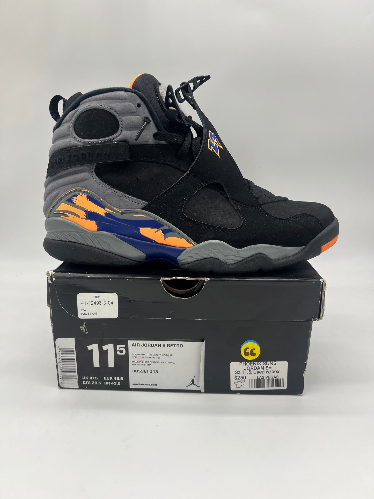 Jordan 8 Retro Phoenix Suns
