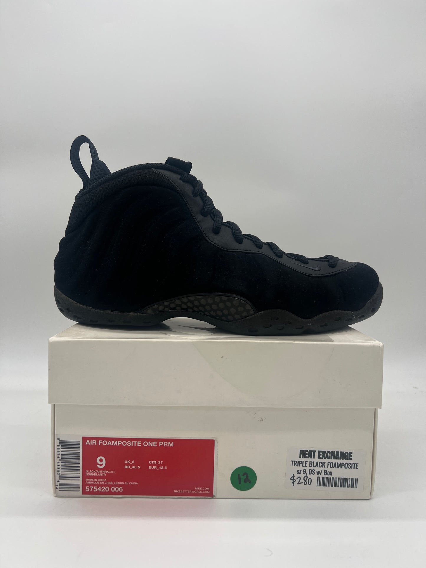 Triple Black Foamposite