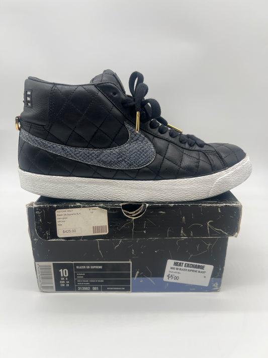 Nike Sb Blazer Supreme Black*