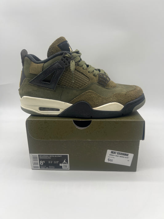 Jordan 4 Craft Medium Olive*