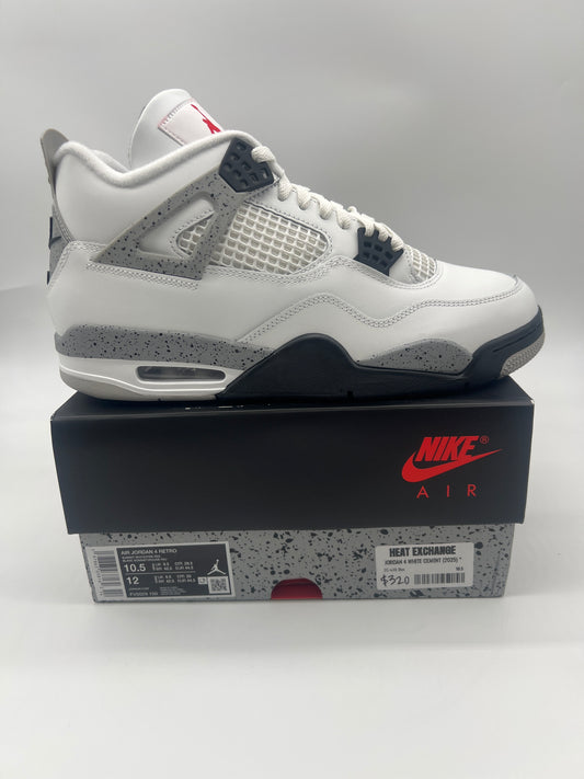 Jordan 4 Retro White Cement(2025)*