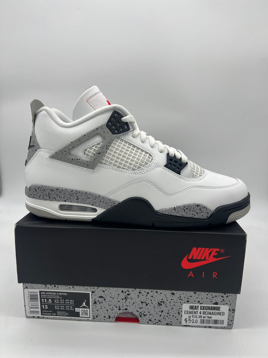 Jordan 4 Retro White Cement Reimagined