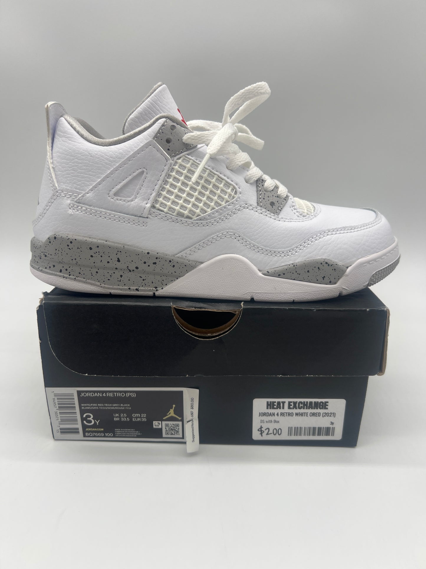 Jordan 4 Retro White Oreo (2021)