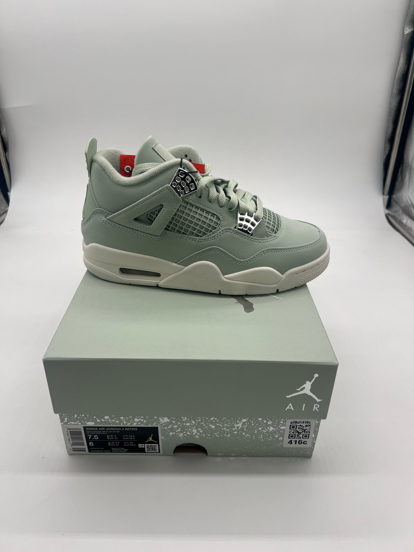 Jordan Retro 4 Sea Foam