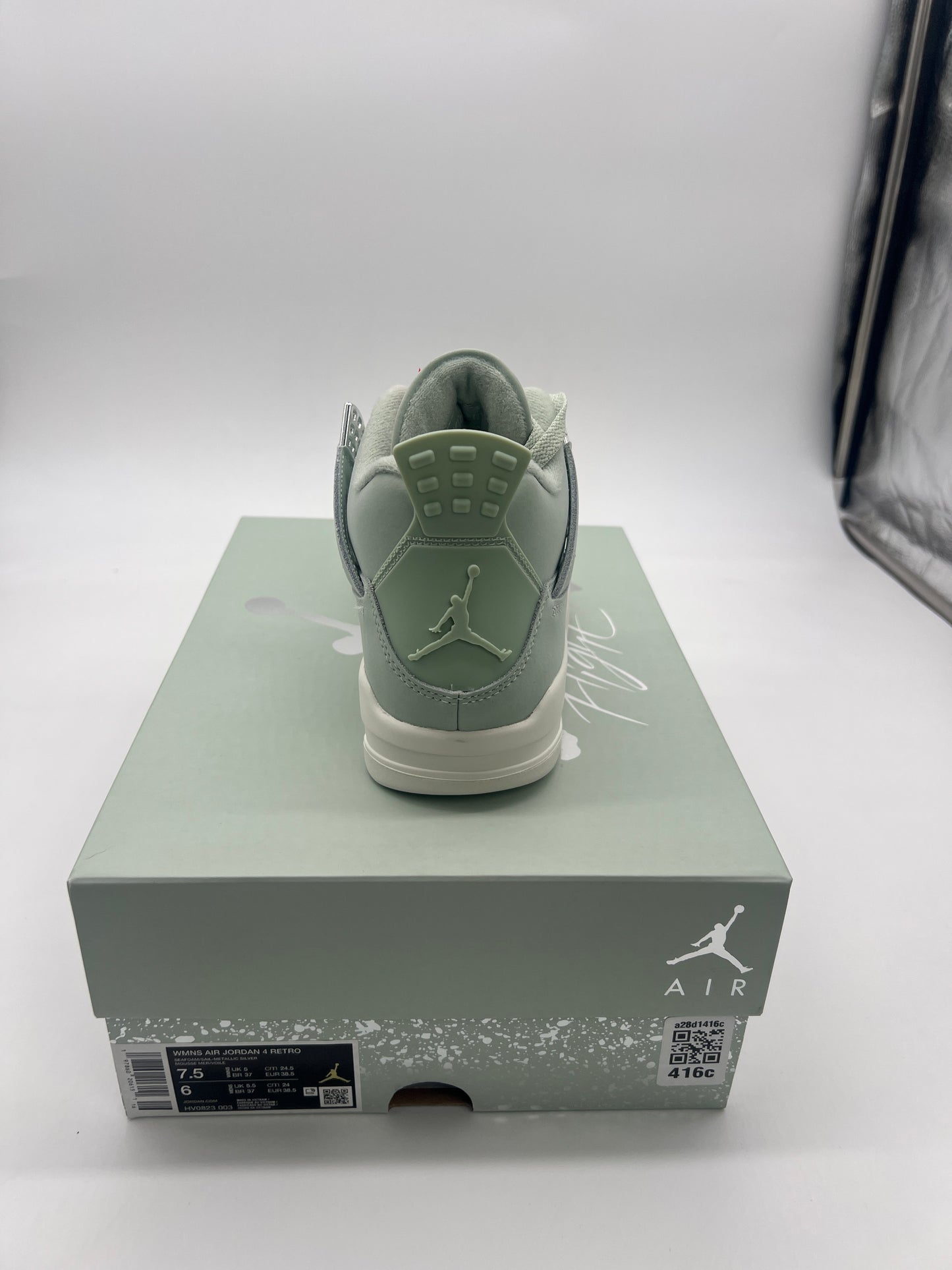 Jordan Retro 4 Sea Foam
