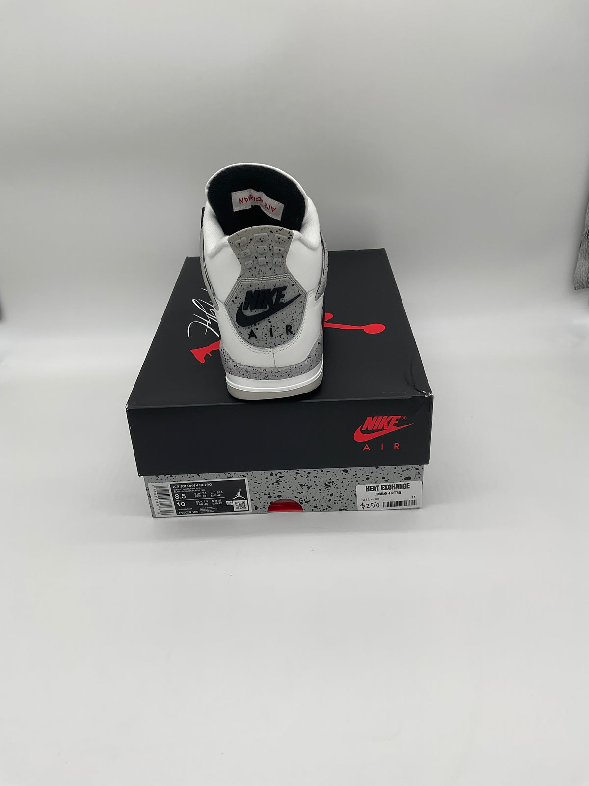 Jordan 4 Retro White Cement