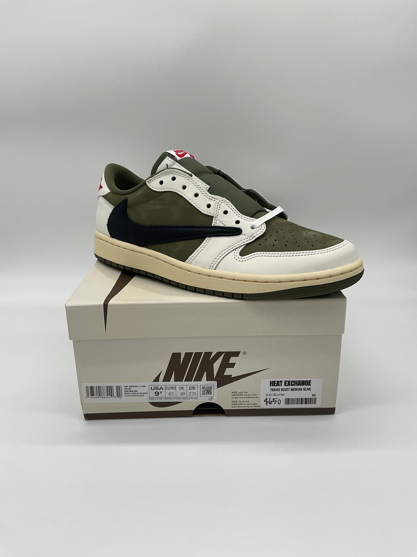 Travis Scott Medium Olive