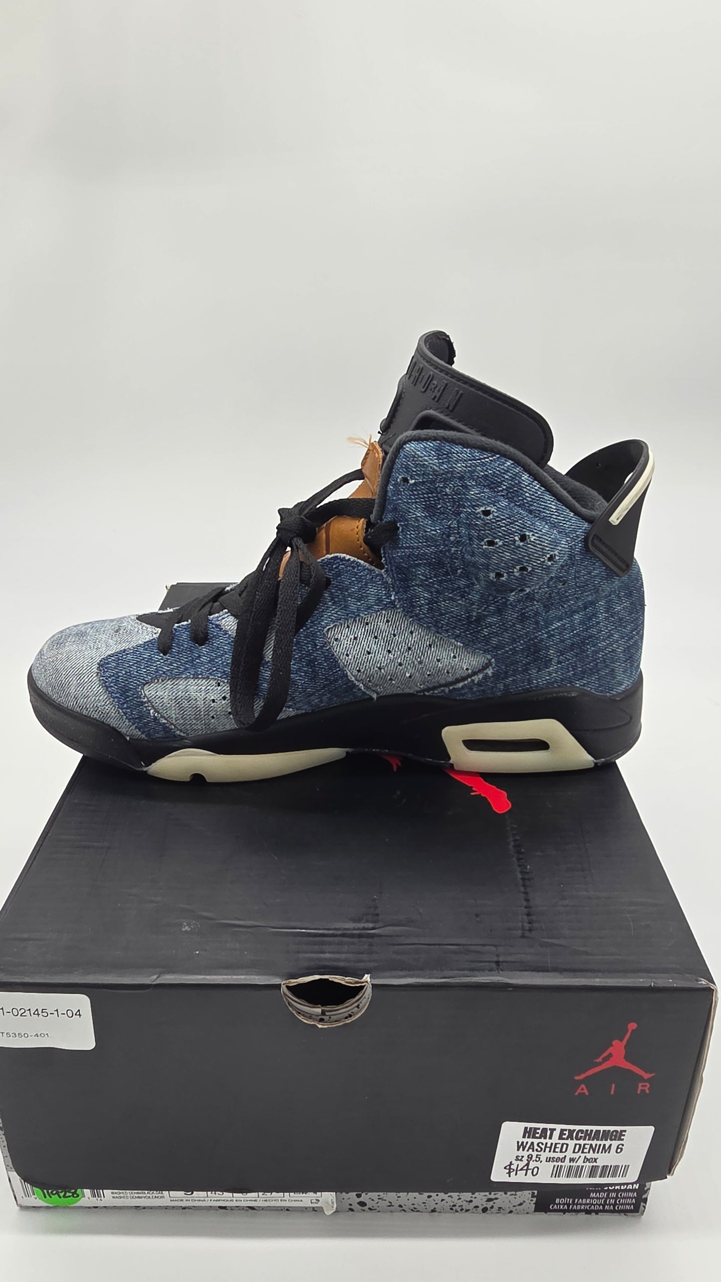 Jordan Retro 6 Washed Denim