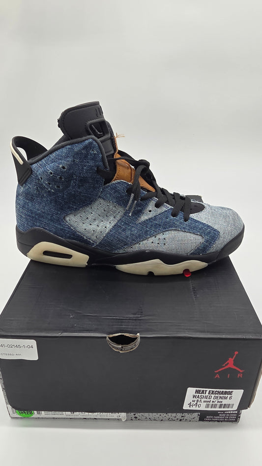 Jordan Retro 6 Washed Denim